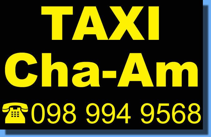 Taxi in Cha-Am Thailand
