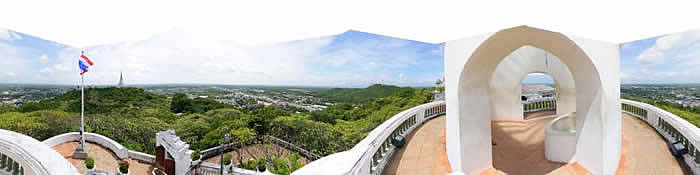 Tempelanlage Phra Nakhon Khiri in Phetchaburi Thailand