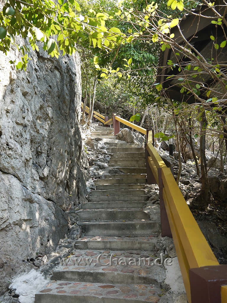 Treppen im Khao Nang Phanthurat Gebirge