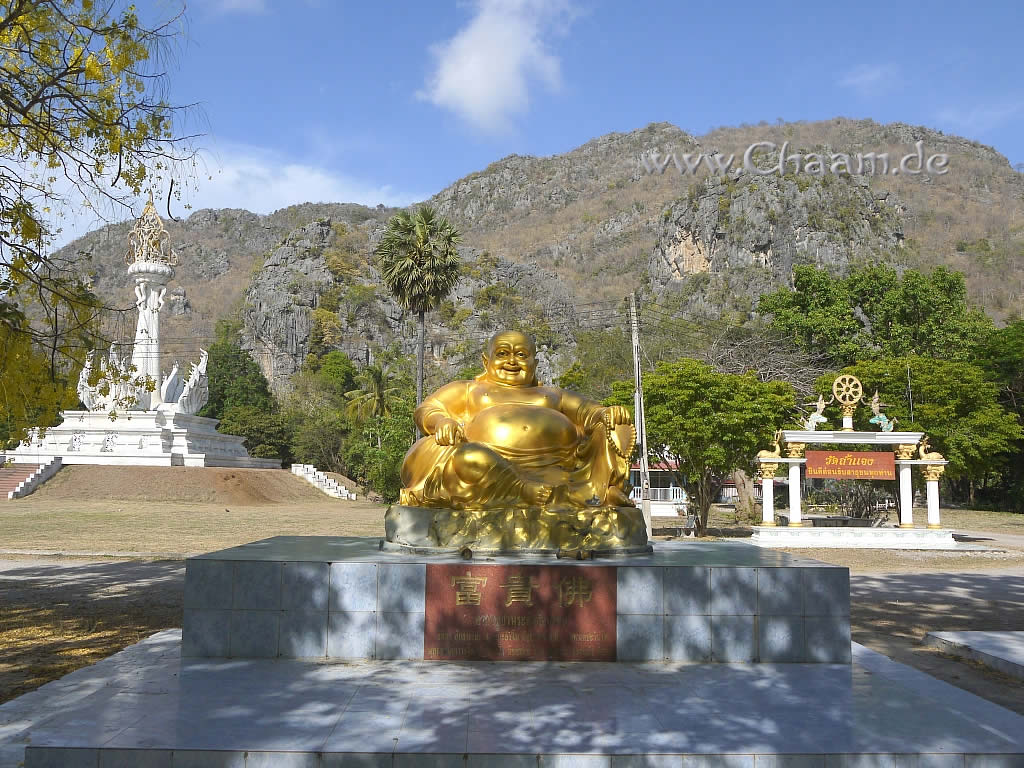Chinesischer Buddha in Cha-Am
