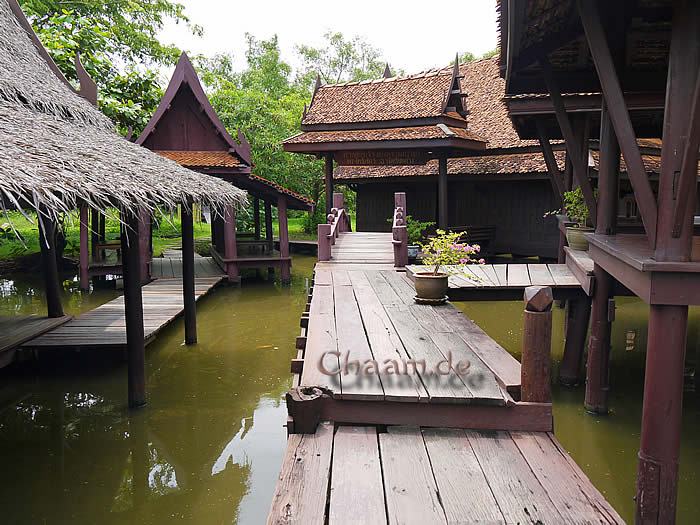 Floating Market in Bangkok, der schwimmende Markt