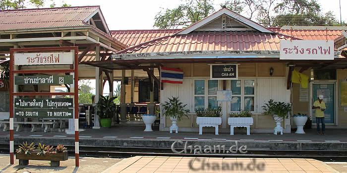 Hauptbahnhof Cha-Am, Phetchaburi Thailand