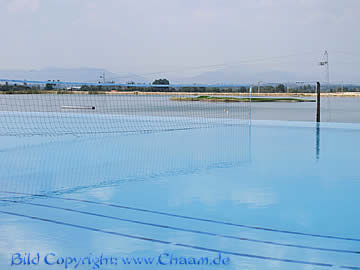 Wasser Volleyball in Thailand