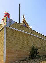 Schiffs Tempel Wat Tanot Luang in Thailand