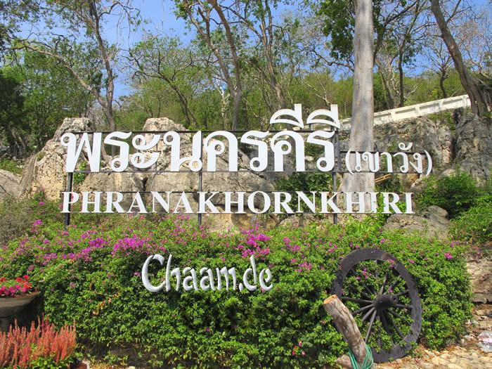 Phra Nakhon Khiri Tempelanlage Phetchaburi