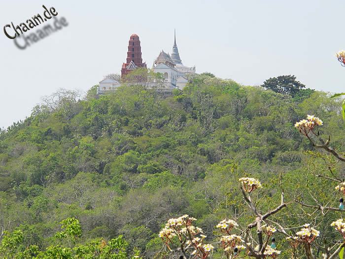 Tempel auf 90 Meter hohen Berg in Phetchaburi Thailand