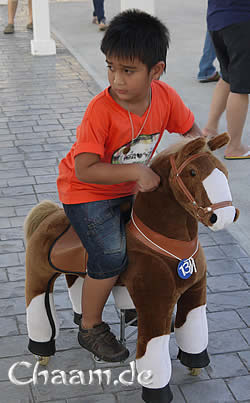 Ponycycles im Santorini Park Cha-Am Thailand
