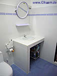 Badezimmer oben Mietshaus Cha-Am