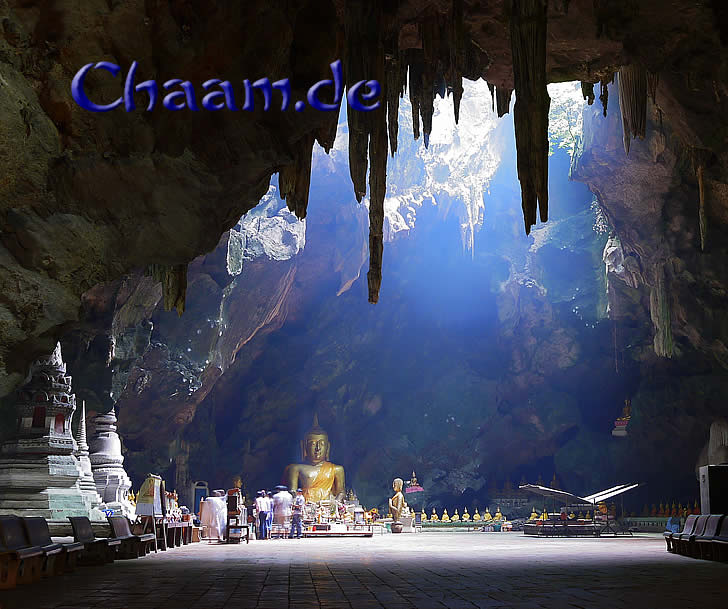 Tham Khao Luang Tropfsteinhöhle in Phetchaburi