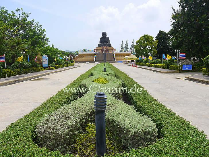 Eingang vom Tempel Wat Huai Mongkhon in Hua Hin