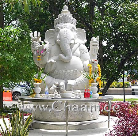 Ganesha im buddhistischen Tempel