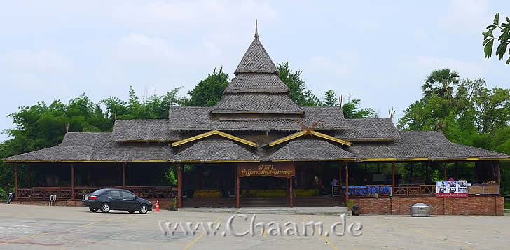 Holz Pavillon thailändischer Stil