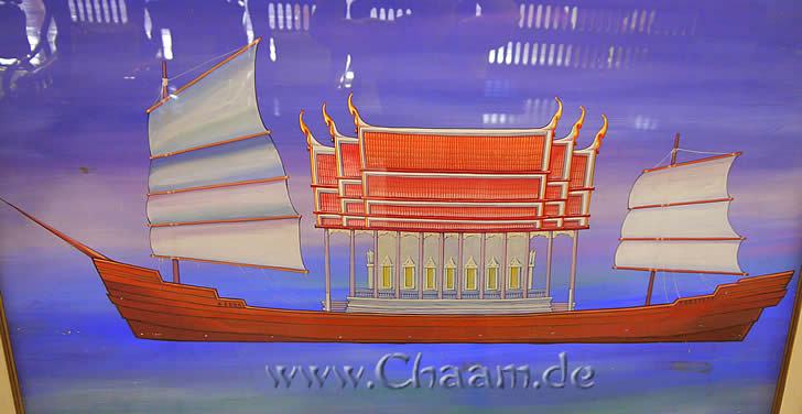 Bild vom Schiffs Tempel Wat Tanot Luang