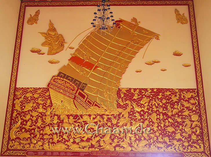 Die Überfahrt von Buddha nach Thailand