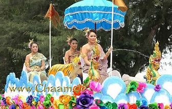Songkran in Cha-Am